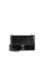Halston Heritage Convertible Leather Box Clutch