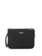 Zadig & Voltaire Clyde Leather Crossbody Bag