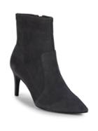 Charles David Pride Suede Point Toe Ankle Boots