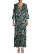 Lucca Couture Hayden Plunging Maxi Dress