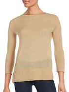 Magaschoni Textured Cashmere Sweater