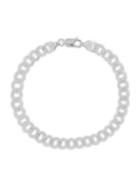 Saks Fifth Avenue 14k White Gold Curb Chain Bracelet