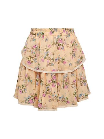 Allison New York Floral Tiered Skirt