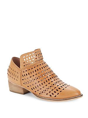 Seychelles Loop Chopout Perforated Leather Booties