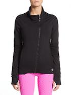 Trina Turk Recreation Quilted Track Jacket