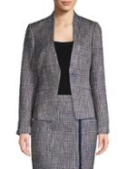 Calvin Klein Asymmetric Tweed Jacket