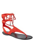 Kendall + Kylie Faris Leather Lace-up Sandals