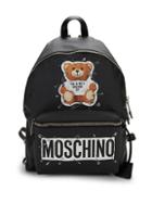 Moschino Textured Logo Backpack
