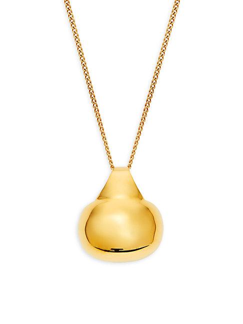 Alexis Bittar 10k Goldplated Pendant Necklace