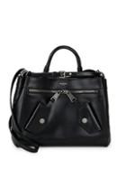 Moschino Boxed Leather Satchel