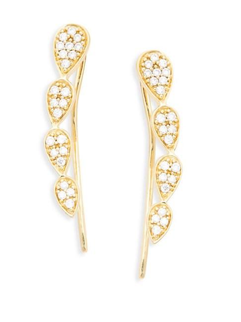 Hueb 18k Yellow Gold & Diamond Earrings