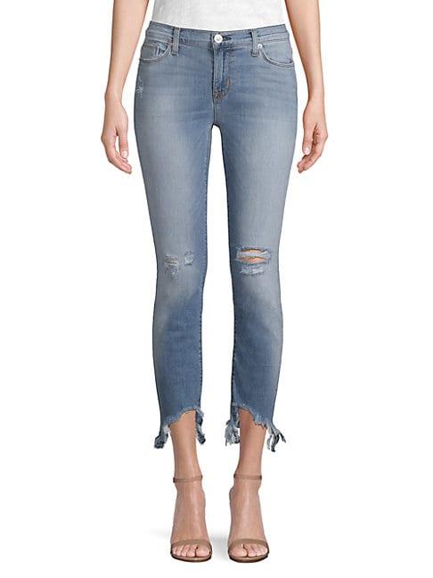 Hudson Jeans Tally Skinny Cropped Jeans
