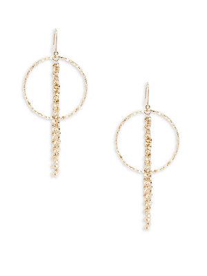 Lana Jewelry Small Blake 14k Gold Earrings