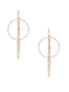 Lana Jewelry Small Blake 14k Gold Earrings