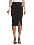 Bcbgeneration Ruched Knee-length Pencil Skirt
