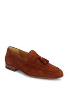 Magnanni For Saks Fifth Avenue Suede Tassel Loafers