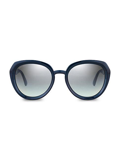 Jimmy Choo Mace 53mm Aviator Sunglasses