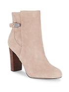 Saks Fifth Avenue Ankle-length Stack Heel Boots