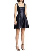 Carven Coated Woven Dress