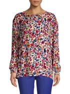 Love Moschino Floral Long-sleeve Top