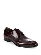 Mezlan Freeport Burgundy Wingtip Oxford Shoes