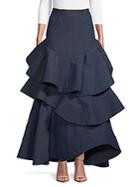 Rosie Assoulin Lettuce Be Ruffled Skirt