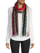 Missoni Wave Striped Wool-blend Scarf