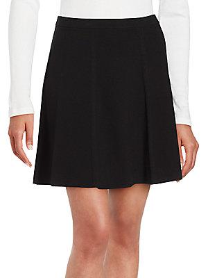 Theory Solid Pleated Skirt