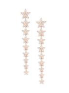 Saks Fifth Avenue 14k Rose Gold & Diamond Star Linear Drop Earrings