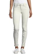 J Brand Mid-rise Cropped Jeans