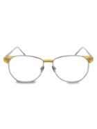 Linda Farrow 56mm Oval Novelty Optical Glasses