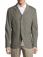 John Varvatos Notch Buttoned Jacket