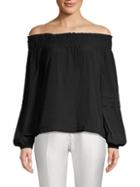 Ramy Brook Aggie Off-the-shoulder Top