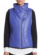 Marc New York By Andrew Marc Performance Asymmetrical Quilted Puffer Vest