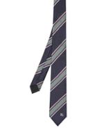 Burberry Stanfield Diagonal Stripe Silk Tie