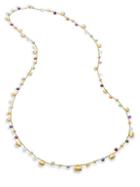 Marco Bicego Paradise Semi-precious Multi-stone Graduated Long Necklace/35