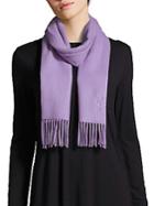 Yves Saint Laurent Solid Wool & Cashmere Scarf