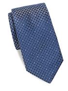 Saks Fifth Avenue Made In Italy Mini Floral Silk Tie