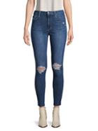 Joe's Jeans Flawless Distressed High-rise Ankle Skinny Jeans