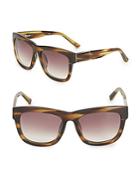3.1 Phillip Lim 56mm Square Gradient Sunglasses