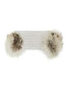 Inverni Dyed Fox Fur Headband