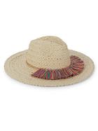 Hat Attack Woven Fringe Sun Hat