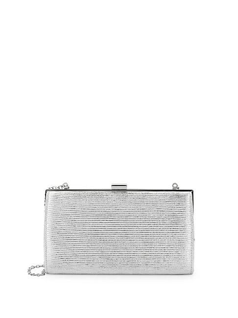 La Regale Metallic Convertible Clutch