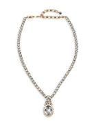 Heidi Daus Bubble Crystal Pendant Necklace