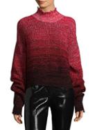 Helmut Lang Mockneck Wool Sweater