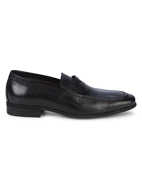 Bruno Magli Mirko Leather Penny Loafers