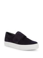 Vince Cage Suede Platform Sneakers