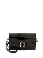 Halston Heritage Patent Leather Convertible Clutch
