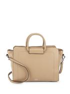 Vince Camuto Solid Leather Satchel
