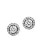 Diana M Jewels 14k White Gold & 0.50 Tcw Stud Earrings